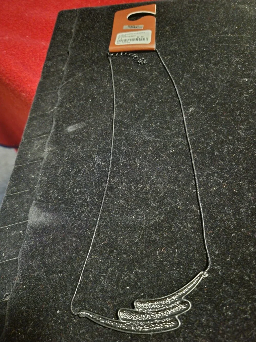 Necklace or Jewelry-like item on display